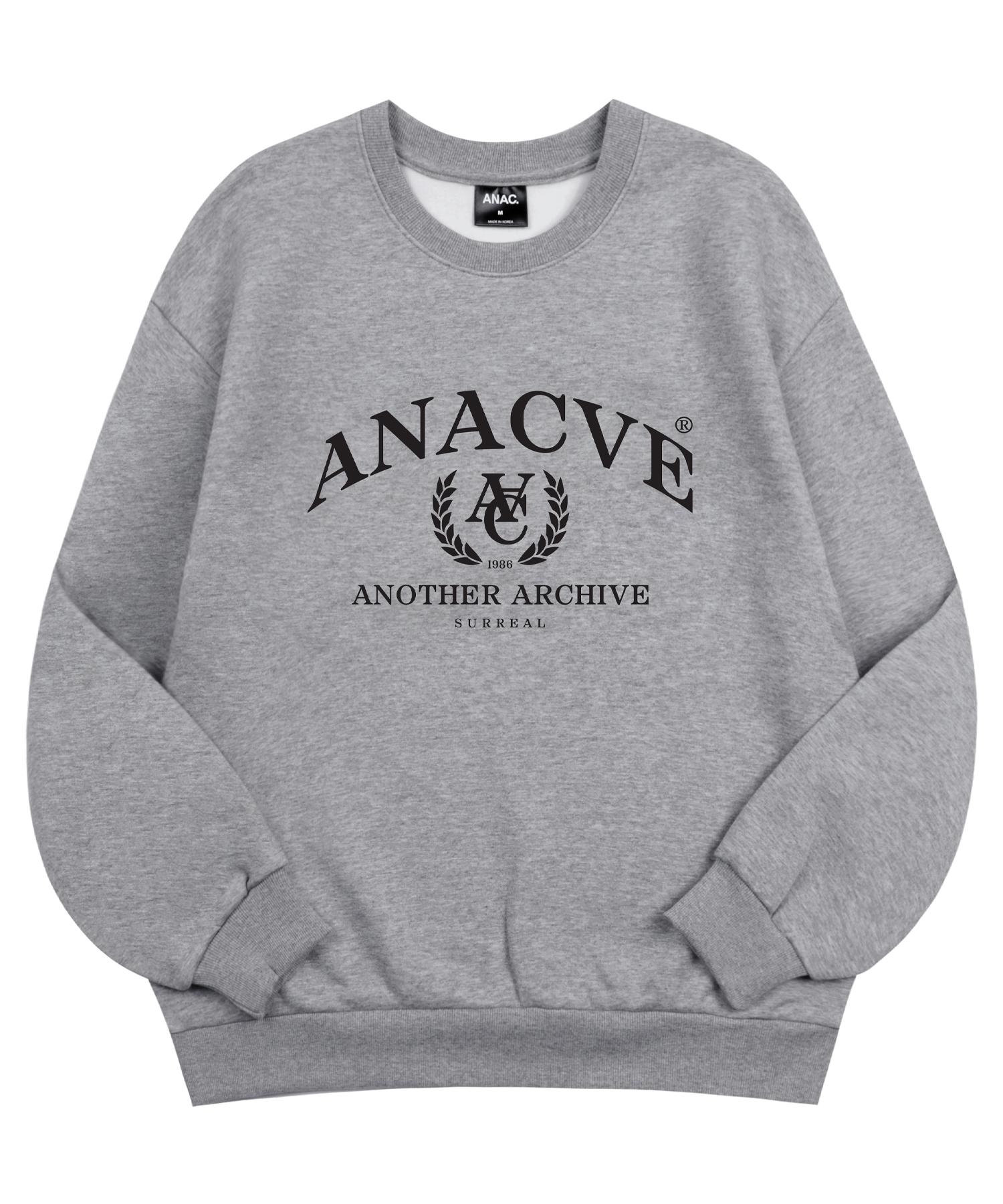 Еще одна толстовка Archive Laurel University_Серая Gray/L(100~105)