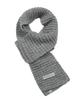 Taibseobiseu Textured Clean Scarf [Gray]