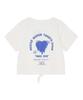 Milkfed Melting Heart Top Off White Women's T-Shirt,