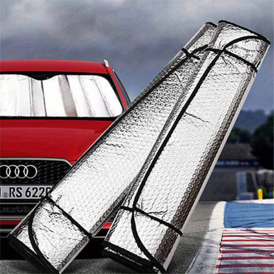 1PCS Foldable Sun Visor Reflector for Car Front Windshield Portable Breathable UV Resistant Sunscreen and Cooling 1PCS Foldable