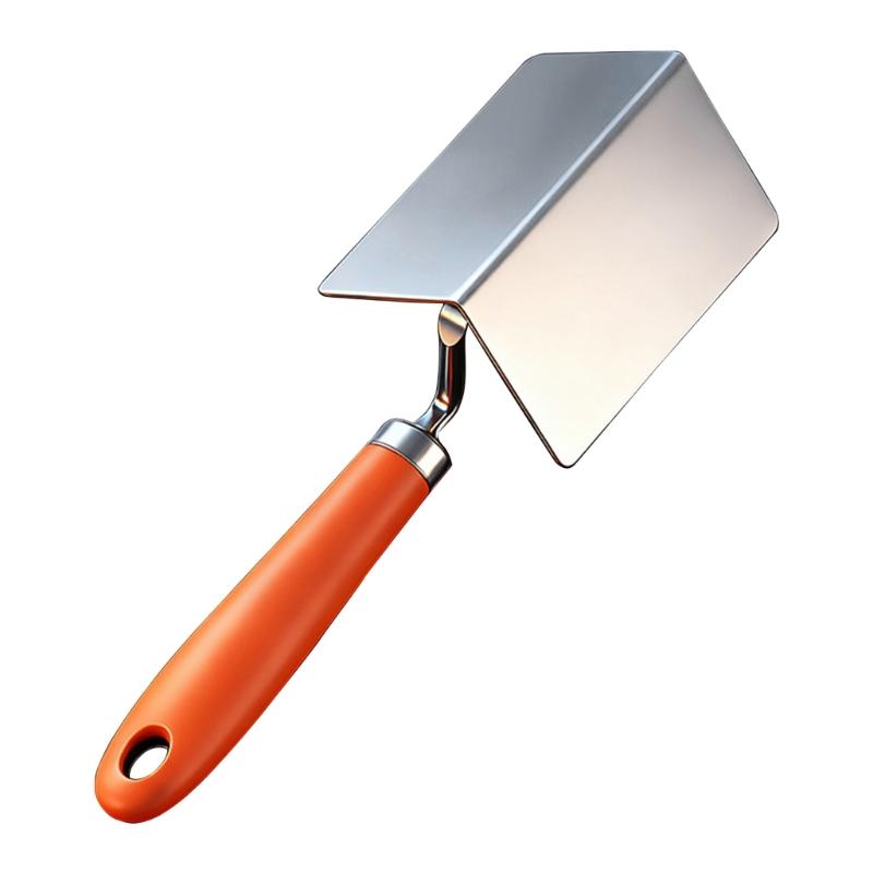 Durability Steel 90degree Corner Trowel with AntiSlip Handle Hanging Hole for Easy Storage Use Drywall Corner Tool