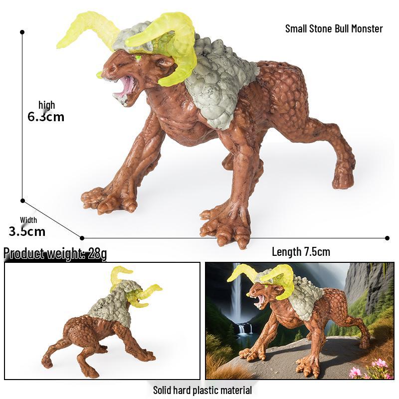 Wildlife Simulation Model: Tiger, Lion, Panda, Elephant, Rhinoceros, Kangaroo, Leopard, Horse, Sheep Toy Set