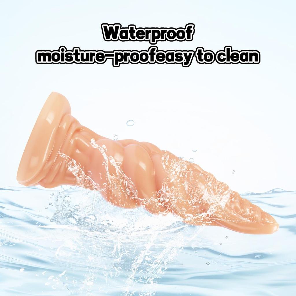 Alien Rhinoceros Horn Anal Plug - Thick, Large Anus Plug for Men & Women, Erotic Toy & Masturbator