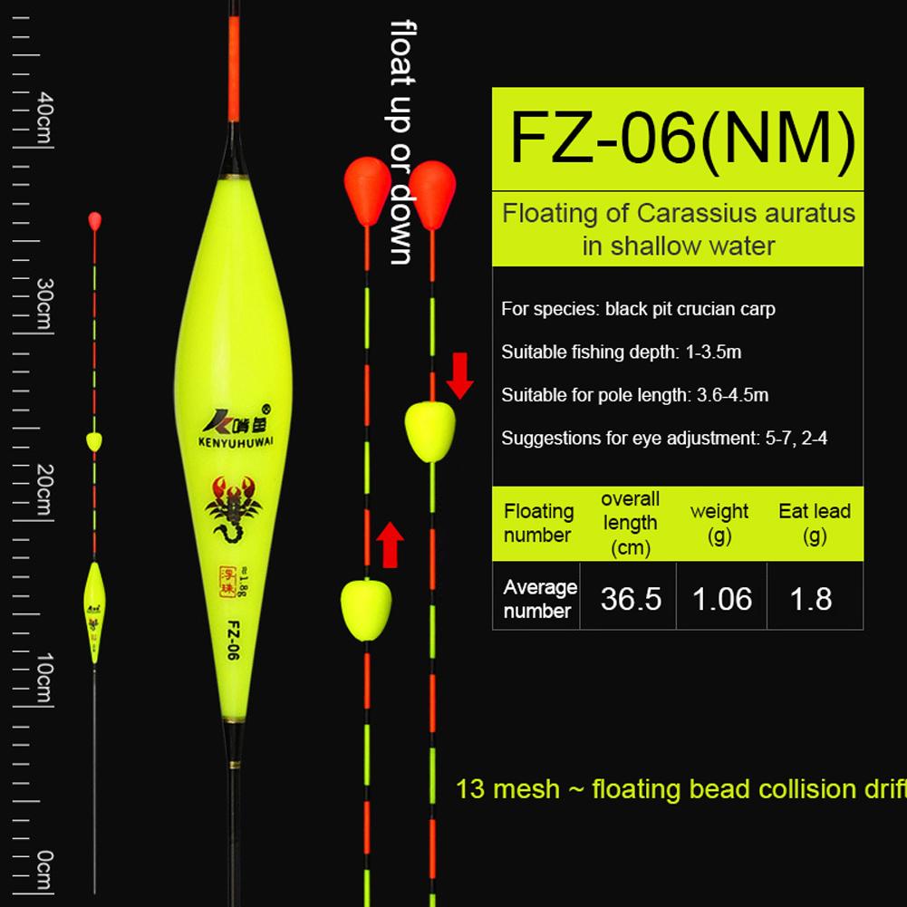 Nano Fishing Float Rolling Ball Fish Bite Buoy Floating Fishing Tackle Accessory Angling Gear Accessories for Outdoor River Lake