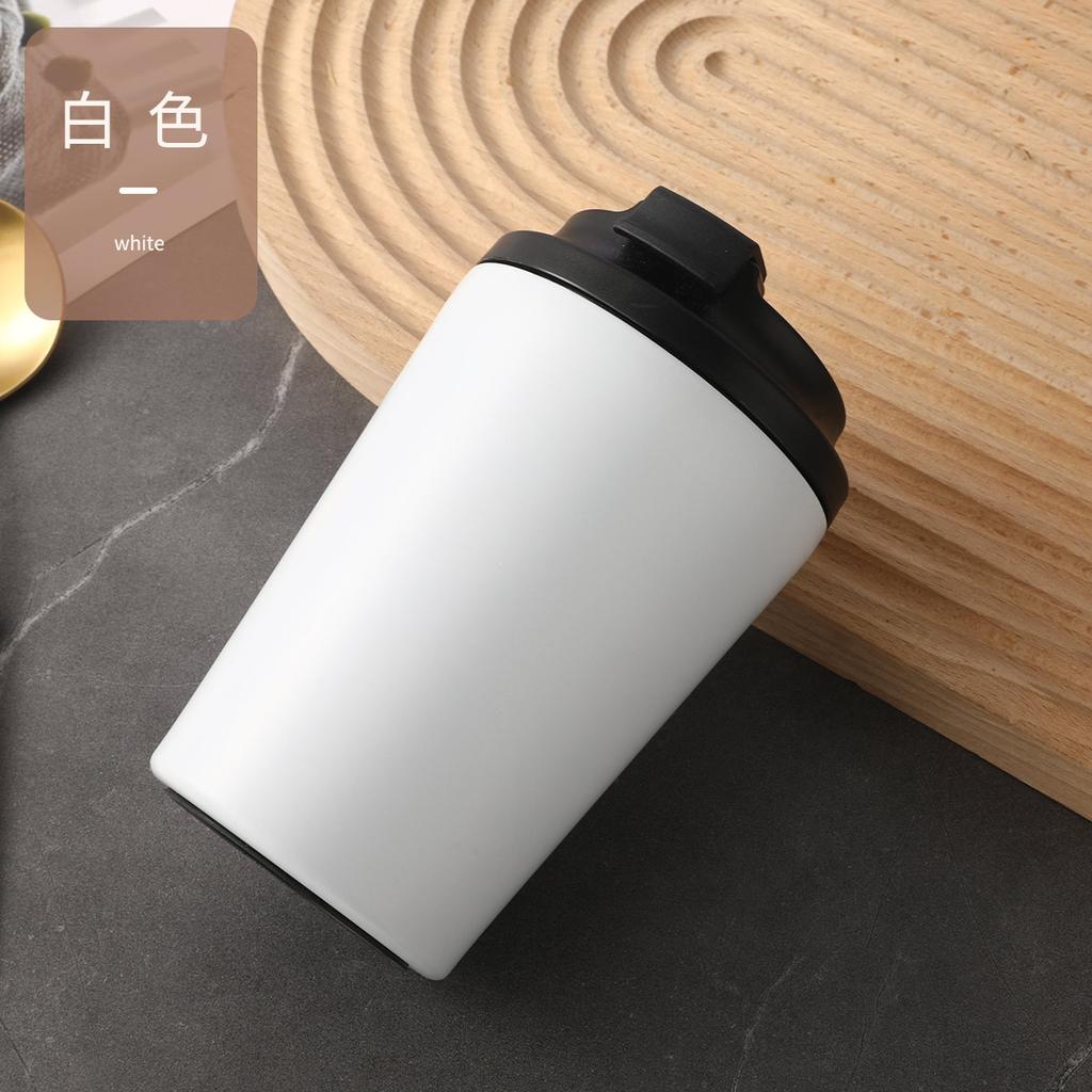 304 Stainless Steel Thermos Cup Ins Wind with Scale Mini Coffee Cup High-looking Portable Car Water Cup Water Bottle