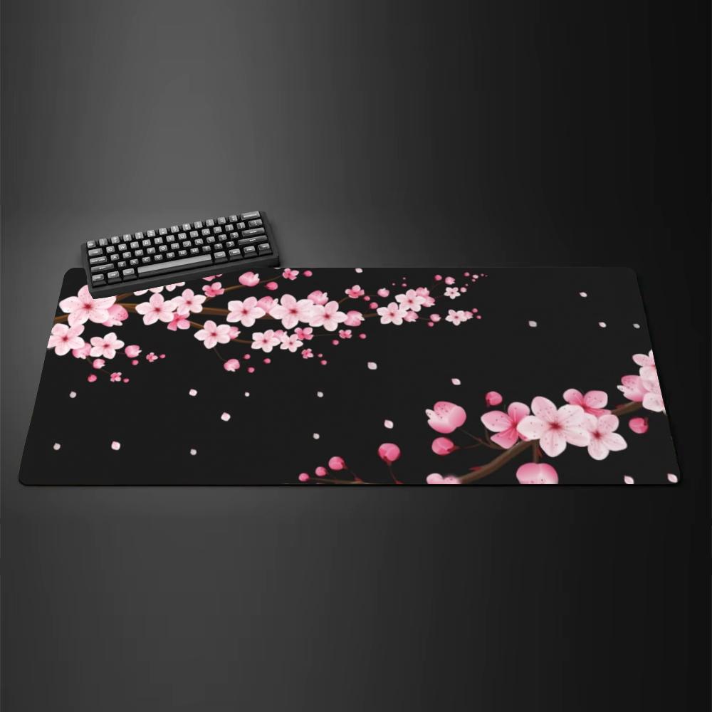 Cherry Blossom View Mouse Pad Computer New XXL MousePads Keyboard Mat Gamer Soft Office Carpet Table Mats Desktop Long Mouse Pad