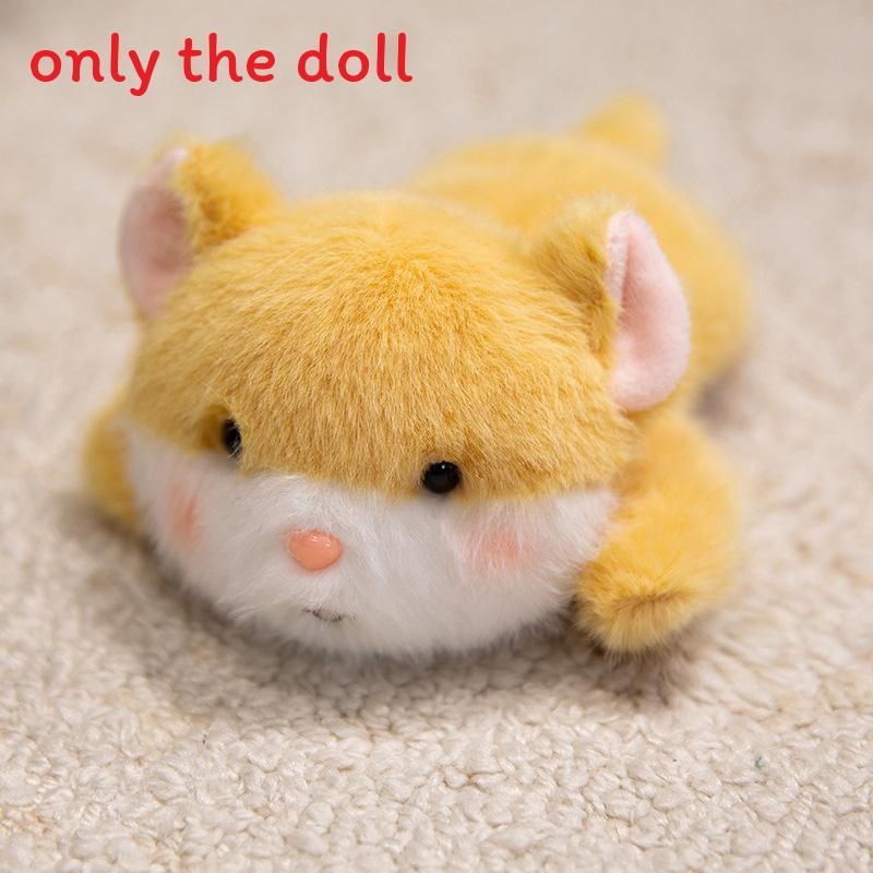 Cute Elephant Fox Refrigerator Magnet Plush Doll With Pp Cotton For Gift Home