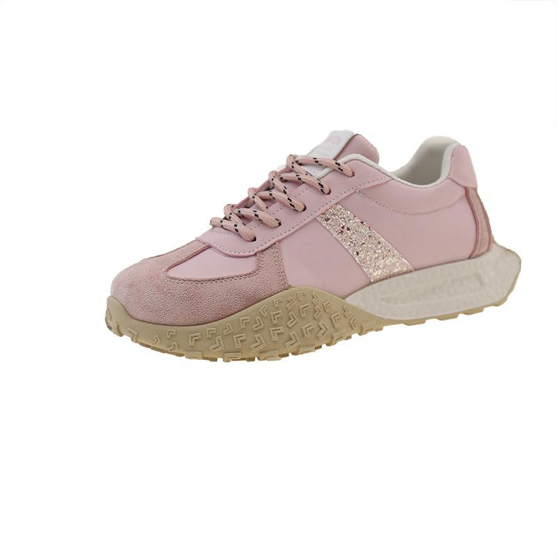 Korean Version of Foreign Trade Training Shoes Women's 2025 New Summer Breathable and Versatile Forrest Gump Shoes Platform Sports and Leisure Shoes