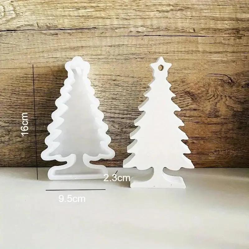 Hot Creative Design Christmas Tree Mold Suitable Family Festival Party Decorative Supplies Celebrate Merry Christmas Decor Mould