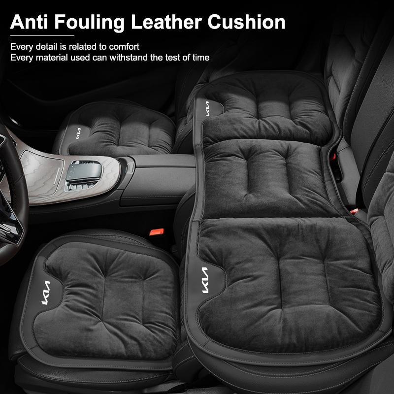 RRPM6 Flannel Car Cushion Seat Cover Auto Interior Accessories For KIA K9 Sportage Niro K5 Carnival EV6 EV9 EV3 K8 Stinger Forte Ceed
