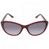 Grey Gradient Cat Eye Ladies Sunglasses Ck19560s 605 57 Multi