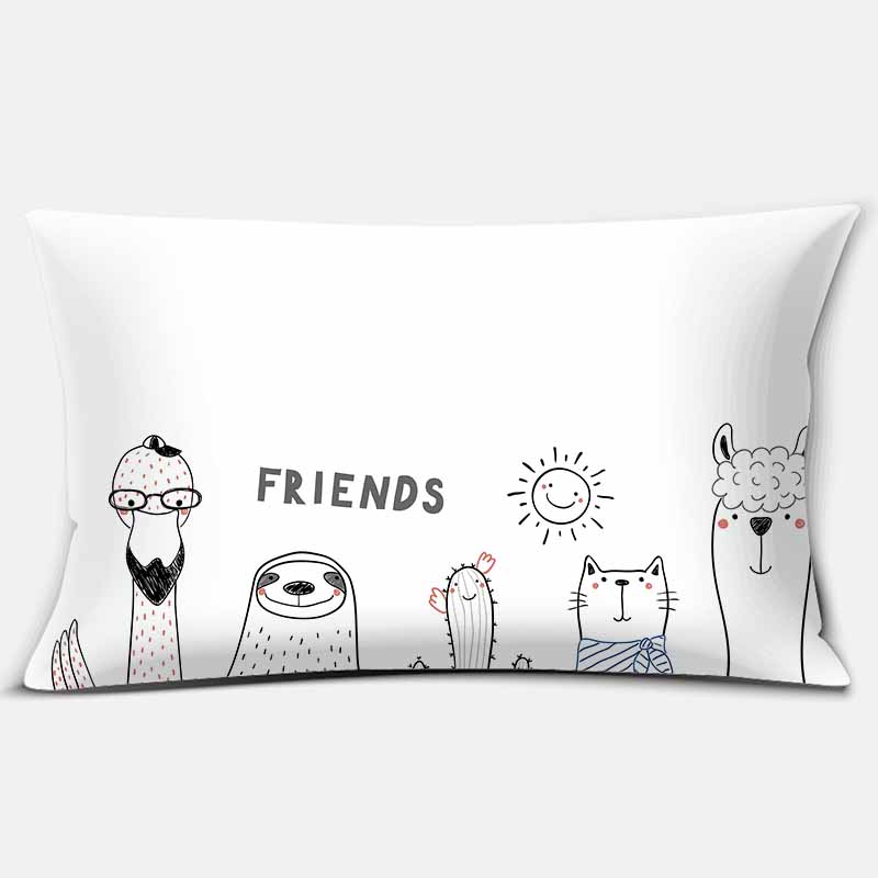 Fashion Plant Flamingo Home Decoration Sofa samochodowa Poszewka na poduszkę 30cm * 50cm