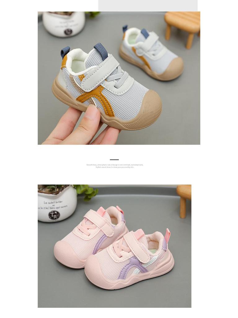 New Autumn & Winter Unisex Baby Toddler Non-Slip Soft Sole Mesh Shoes