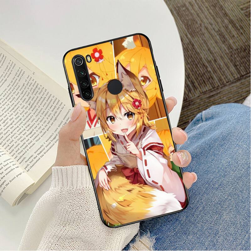 Anime The Helpful Fox Senko San Phone Case For Redmi 5 S2 K30pro Fundas for Redmi 8 7 7A note 5 5A Capa