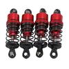 4 Pcs 55mm RC Car  S Aluminum Alloy Oil Shocks Damper Set for 1Celsius10 RC Car