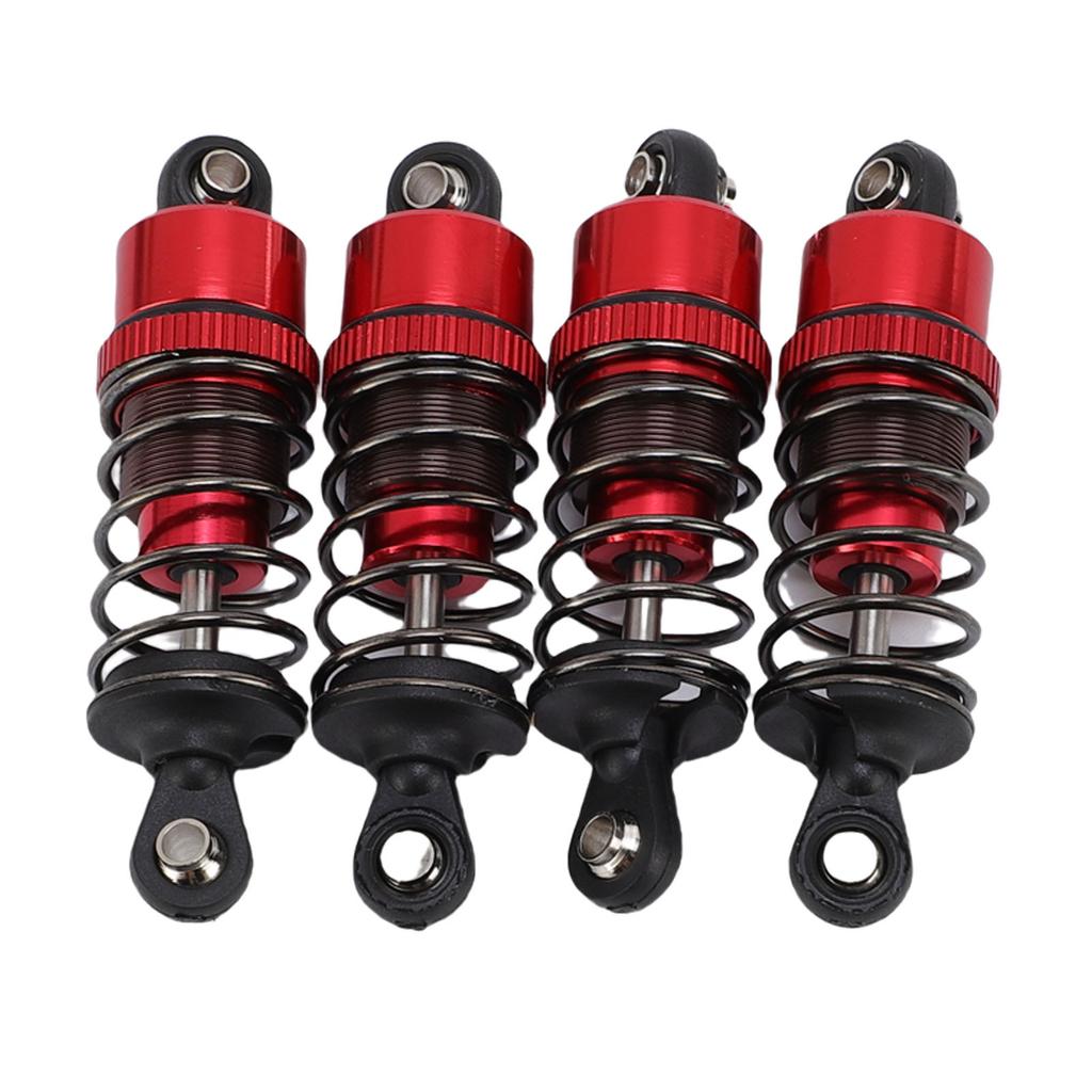 4 Pcs 55mm RC Car S Aluminum Alloy Oil Shocks Damper Set for 1Celsius10 RC Car