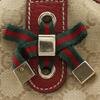 Gucci Pretty Tote Bag 163805 Brown GG Canvas Ribbon Women Used