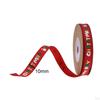 Christmas Ribbon Patterned Wrapping Ribbon, Decorative Accessory, DIY