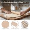 Solid Wood Kitchen Rolling Pin Beech Wood Pizza Rolling Pin Baking Rolling Pin  Fondant Rolling