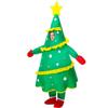 Inflatable Christmas Tree & Snowman Santa Claus Costume for Holiday Cosplay