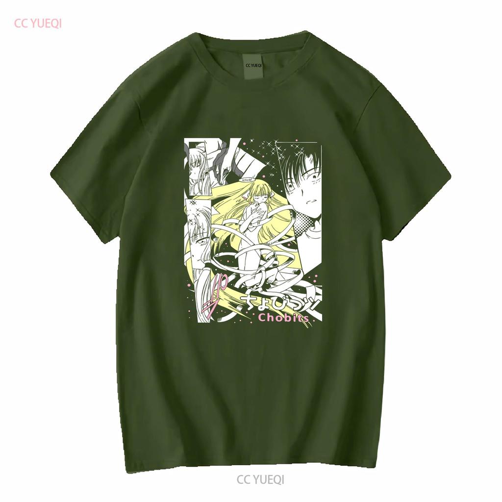 Chobits Chi T-Shirt lang oder kurzärmelig vintage gewaschen weich Designerkleidung atmungsaktiv Grafik vielseitig bequem Mode