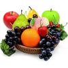Pacote com 20 Frutas Artificiais, Frutas Artificiais para Decoração de Cozinha Casa, Frutas de Exibição para Decoração de Mesa de Jantar, Maçã Pêssego Laranja Realista G