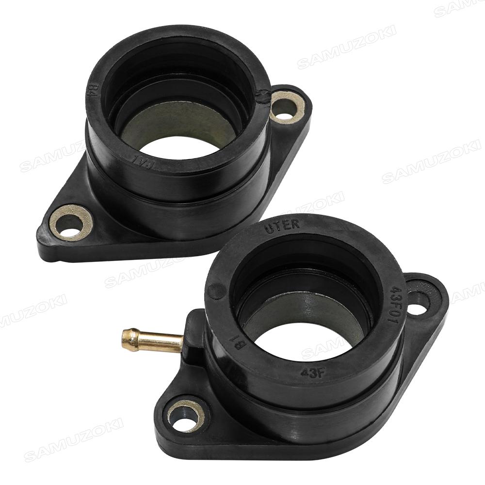 Motorcycle Carb Carburetor Intake Manifold Rubber Boots Adapter For YAMAHA XT600E XT600 1984-1995 TT600 1985-1986