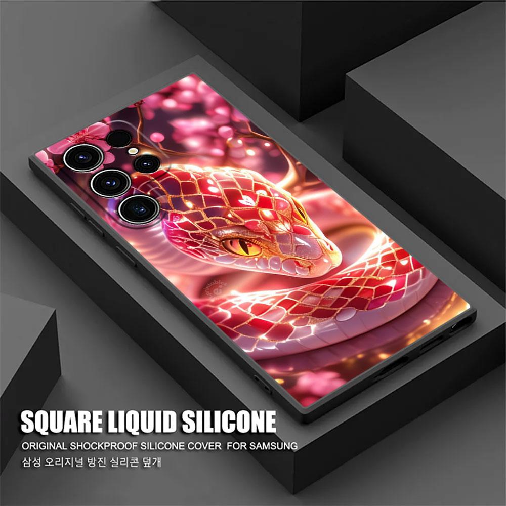 Snakes and Women S26Ultra Silicone Case For Samsung Galaxy S26 S25 S24 S23 S20 S21 FE S22 Ultra Plus 5G Cases Soft Phone Cover