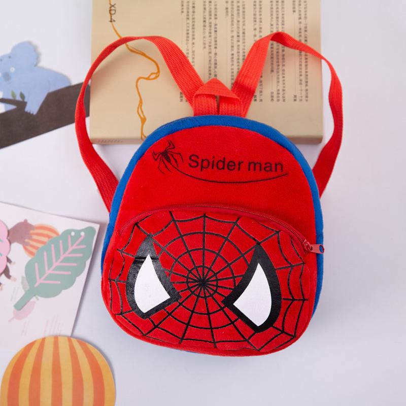 New Cross-Border Toddler Plush Backpack & Coin Purse for Ages 1-4 - Cartoon Design, Lightweight