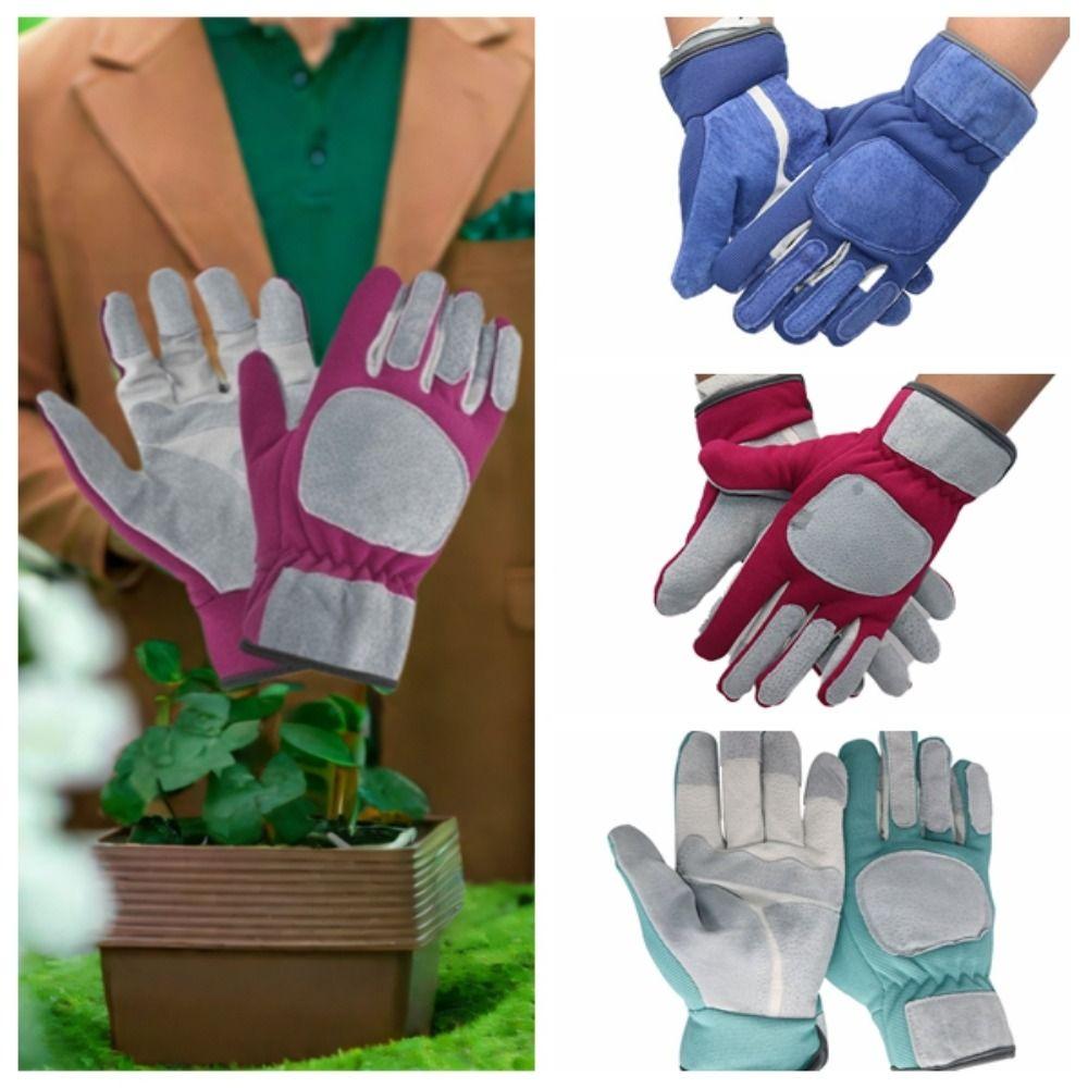Comfortable Gardening Gloves Breathable Protection Gloves Outdoor Work Gauntlets  Rose Pruning