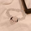 Sanrio Kuromi Cute Anime Cartoon  Couple Bracelet Birthday Gift Jewelry Accessories Hair Ring Head Rope Girl Gift