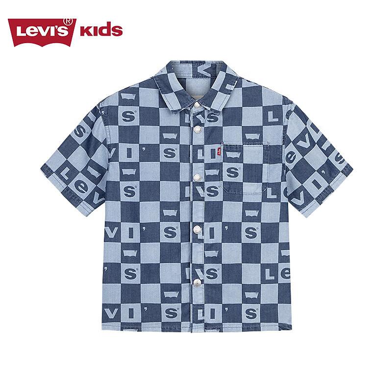 Levi s Kids  Short Sleeve Button-Up Shirt M