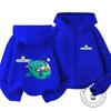 2026 Kawaii Octonauts Full Zip Hoodie Children 3-14 Years Captain Barnacle Print Hooded Jacket Outdoor Warm