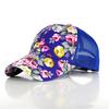 New women's small floral hat hot-selling baseball cap spring and summer travel sunscreen sunshade mesh cap cap cap