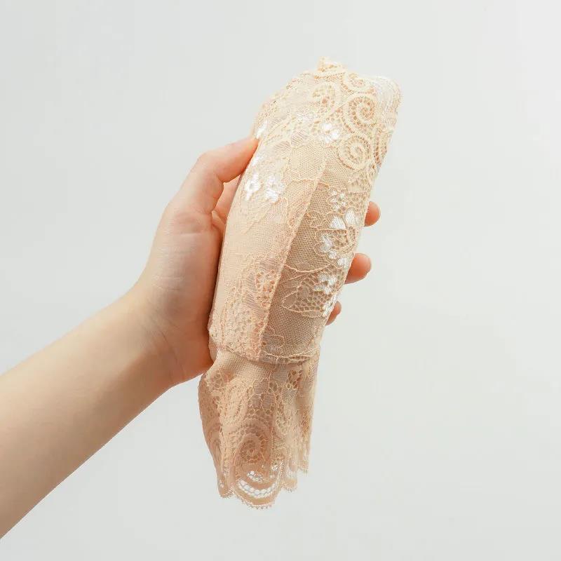 Large Size Lace Beautiful Back Without Steel Ring Women's Underwear High-elastic Light-weight Sleep Vest-style Plus Size Bra
