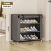 Shoe Cabinet Dustproof Fabric Organizer Large Size Nonwovens Multi Layer Household Thick and Stable Large Capacity Shoe Rack