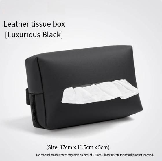 Car Interior Tissue Box Car Armrest Box Tissue Box Car Interior Bag Drawstring Paper Bag Napkins Minimalist Car Rear Seat Back