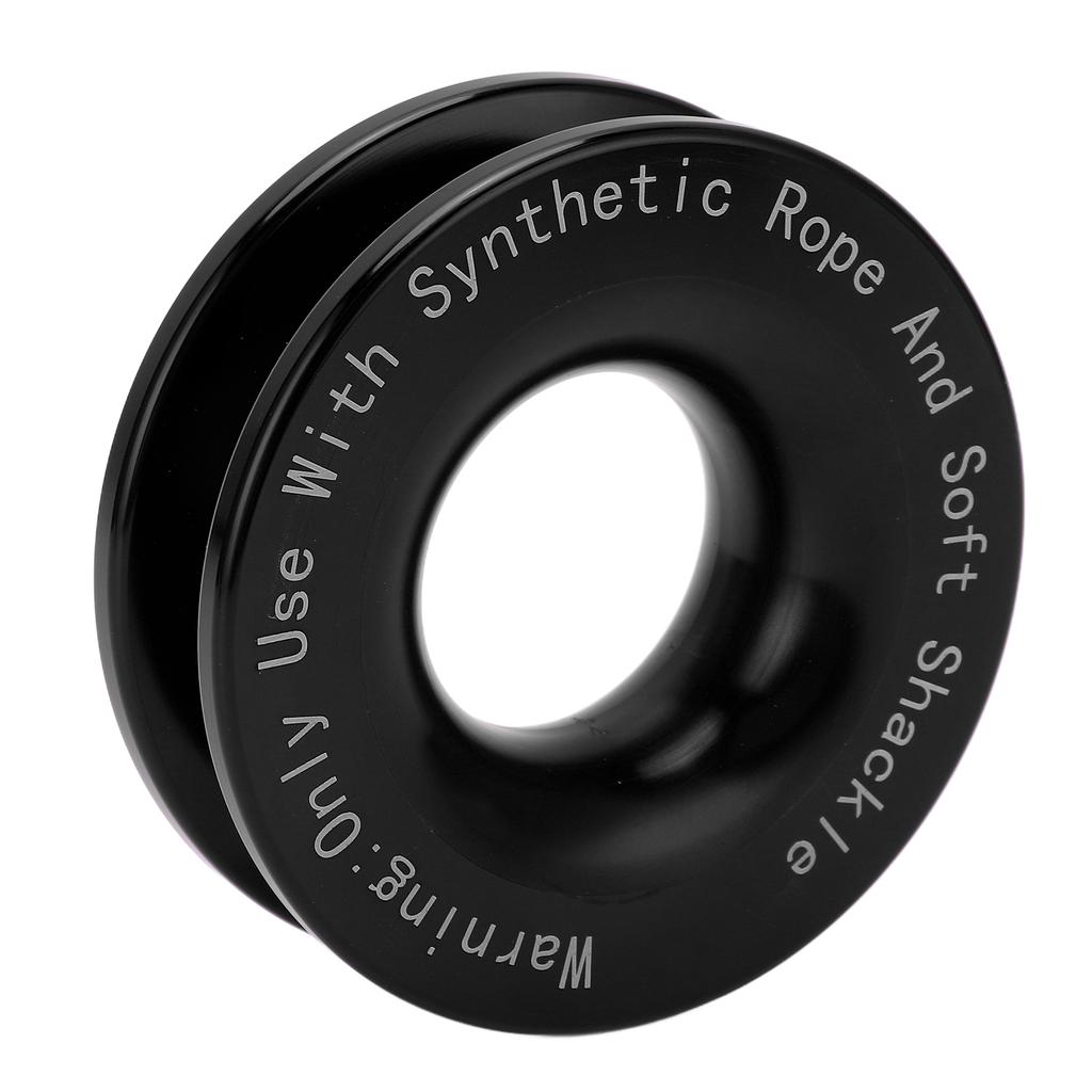 Winch Snatch Recovery Ring 41000lbs Breaking Strength for 7 16in 1 2in Soft Shackle with 3 16in 1 4in 3 8in Ropes