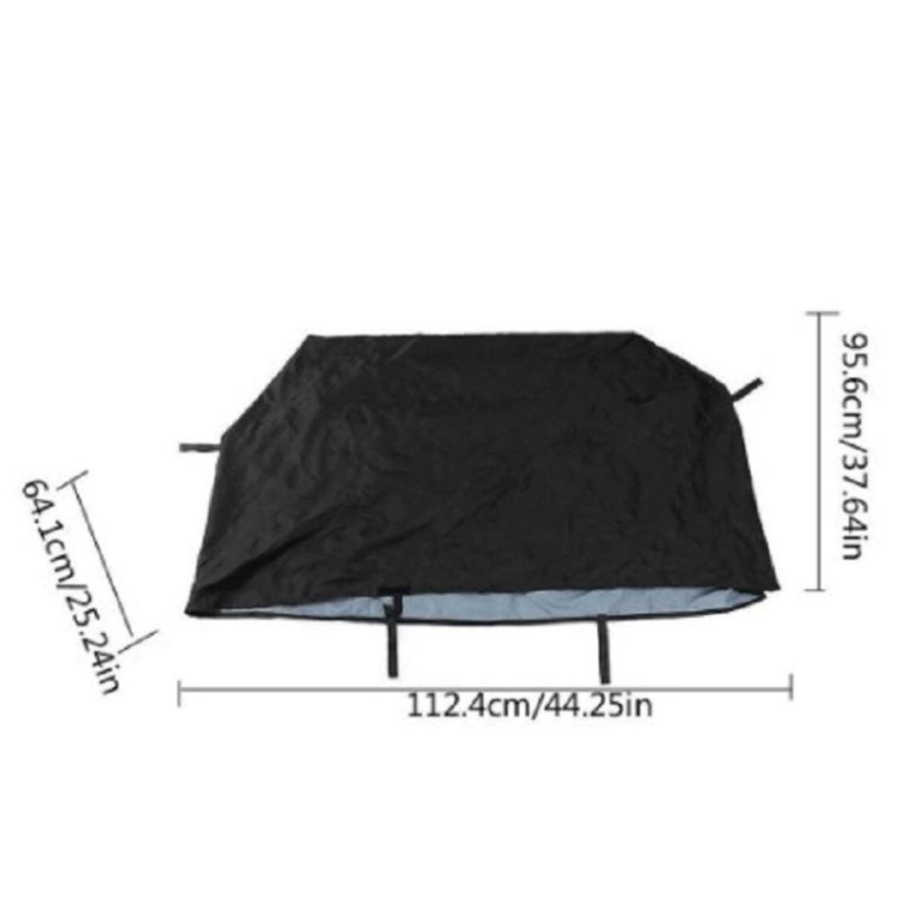 Waterproof BBQ Grill Cover Outdoor Garden Protector Black Heavy Duty