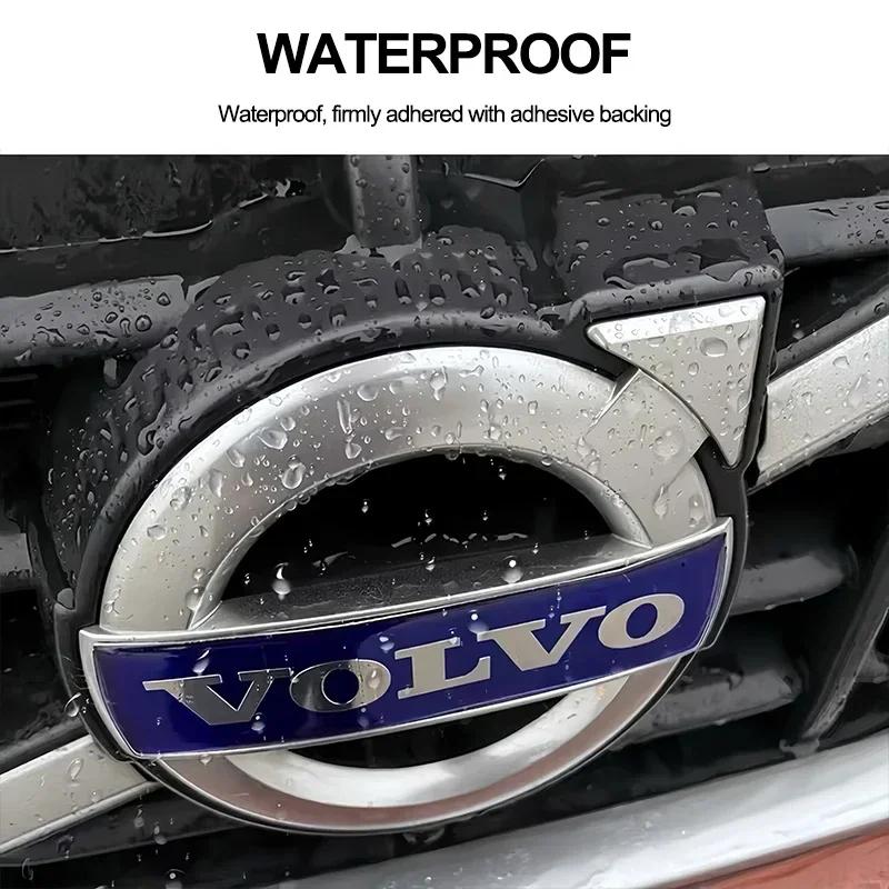 Emblema Griglia Anteriore Auto Badge Logo Baule Posteriore Adesivi Accessori Per Volvo Xc60 Xc90 V40 V60 S60 V50 V90 S80 C40 XC40 V70 XC70