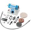 Bench Mini 320W Portable Buffing Super Powerful Mini Buffing Machine with Buffing Motor Buffing Bench 110V Bench Grinder Polishing Grinder,