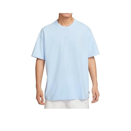 Nike Comfortable and Versatile Simple Short-Sleeve T-Shirt Unisex M синий