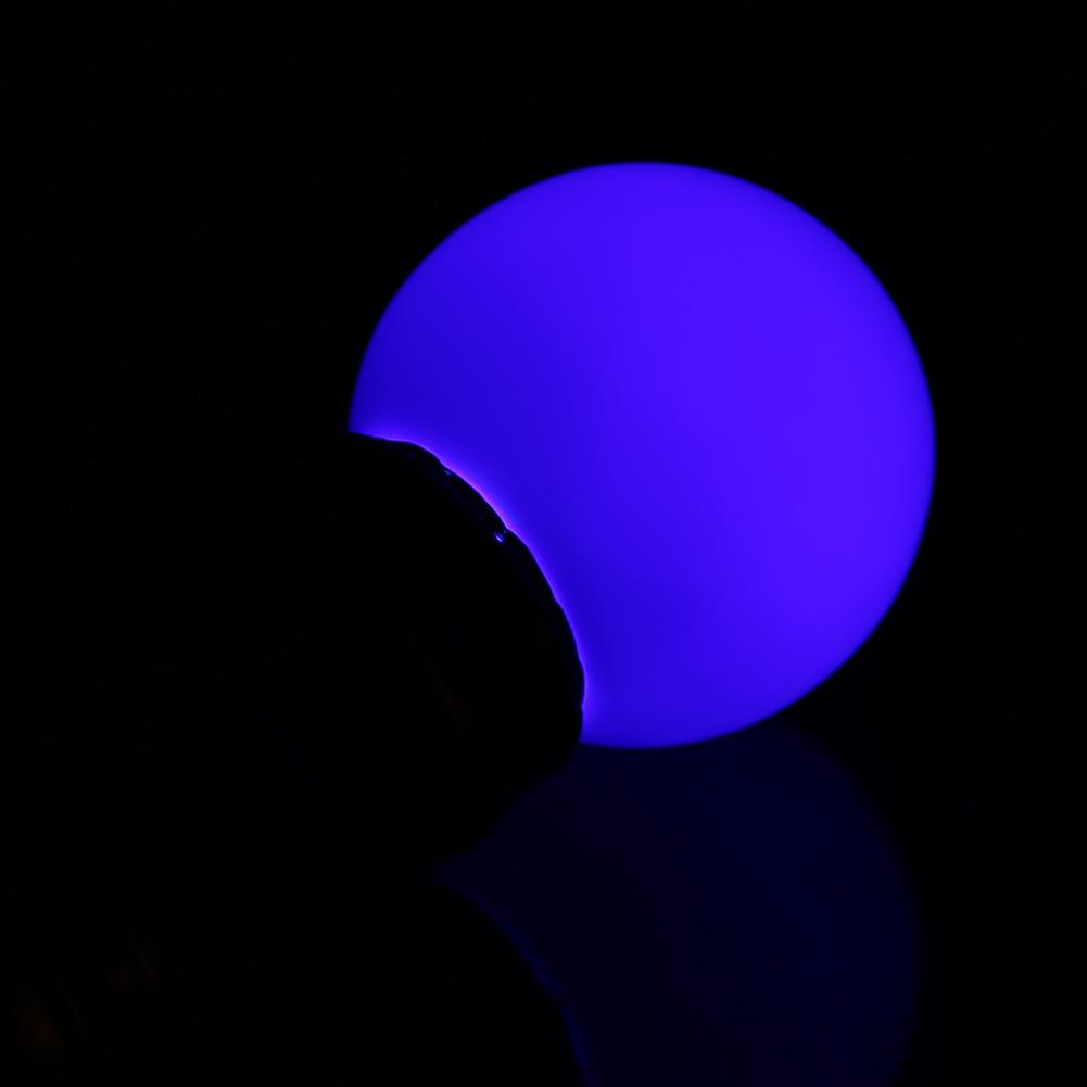2W E27 Multicolor Round LED   Light Bulb Globe Lamp Home Bar Shop Lighting White
