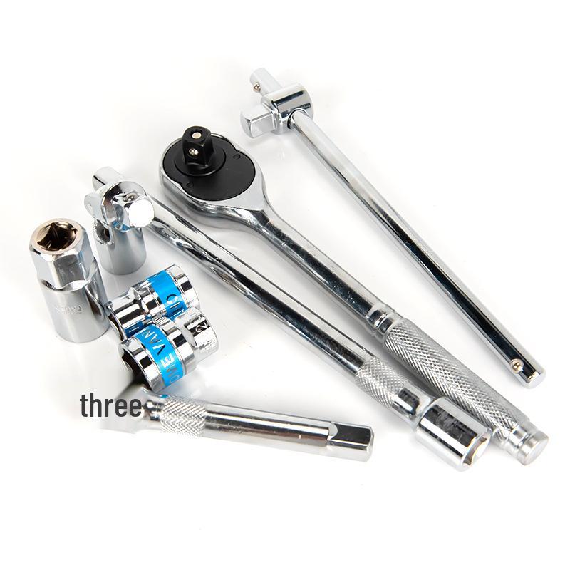 20-Piece Multifunctional Car Repair Socket Wrench Set