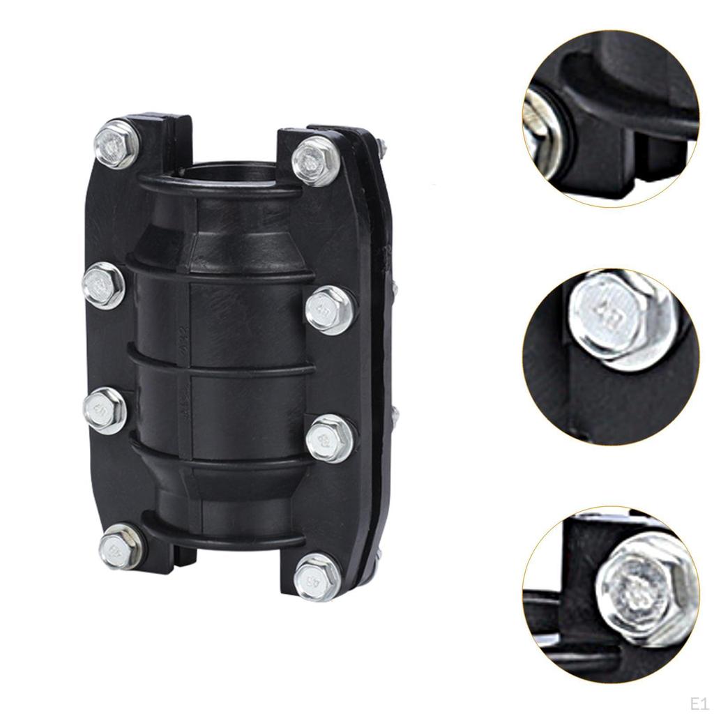 Water Pipe Leak Repair Clamp Sealer Emergency Leaking Stopper for Cast Iron Cement PVC PE