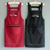 Fashionable Waterproof Kitchen Apron for Men & Women - Cute Oil-Proof Bib with Logo