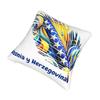 Decorative Pillowcase Bosnia and Herzegovina Flag Merchandise Home  Throw Pillow Case Cover Zippered Multi-Size