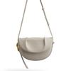 Genuine Leather Spring/Summer Shoulder Bag Niche Crossbody Cowhide Pleated Underarm Saddle Bag