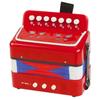 New Organ 7 Keys 2 Bass Accordions, Kids Accordion Mini Toy Musical Instruments, Small Instrument Creative Gift