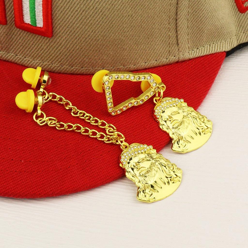 Hat Pin Hip Hop Pins for Baseball Cap School Sports Lapel Pin Just Decorate Your Baseball Cap Hip Hop Photo Props